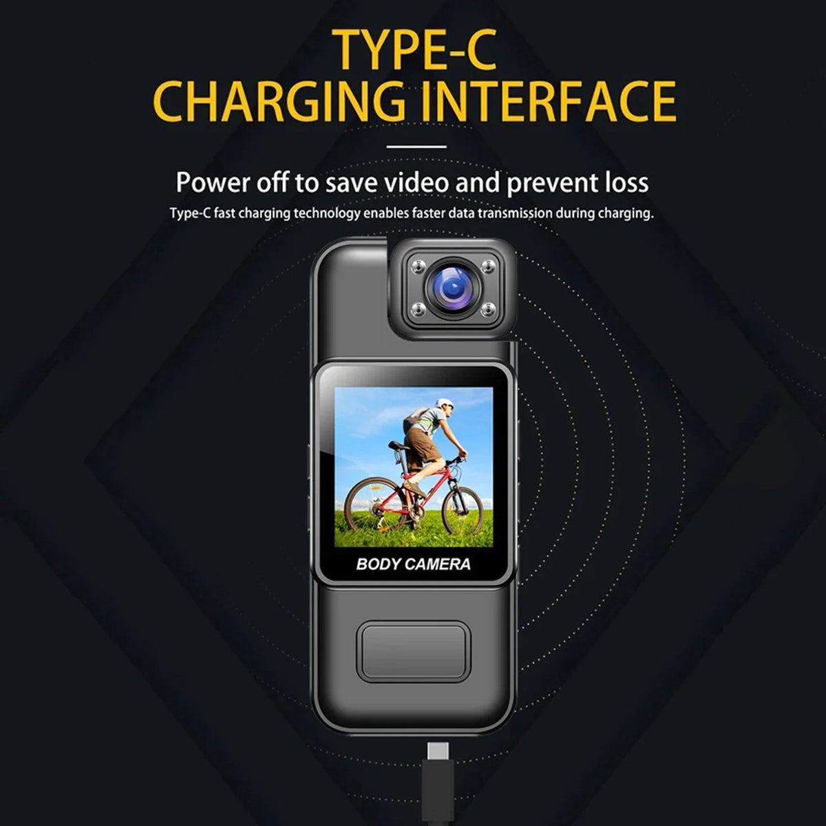 360 Portable Body Camera